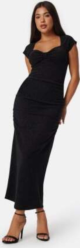 Sweatheart Sparkling Dress Black S