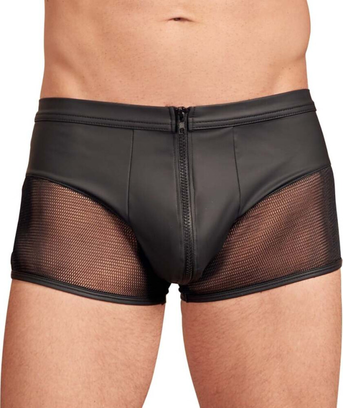 Matte Pants with Net - Black