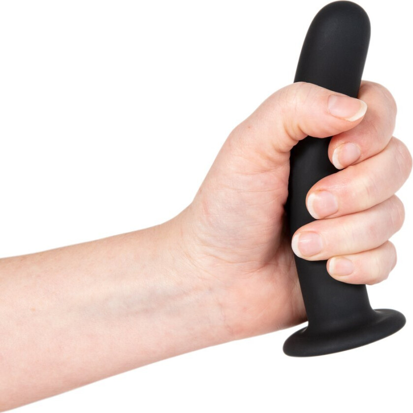 Black Silicone Dildo - Small