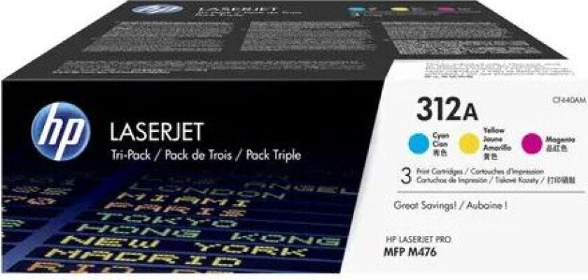 Hp Toner Kit 312a (y/m/c) - Cf440am