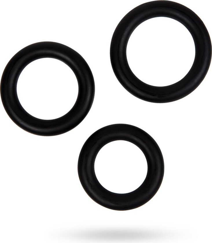 Premium Silikon Penisringer 3-pack