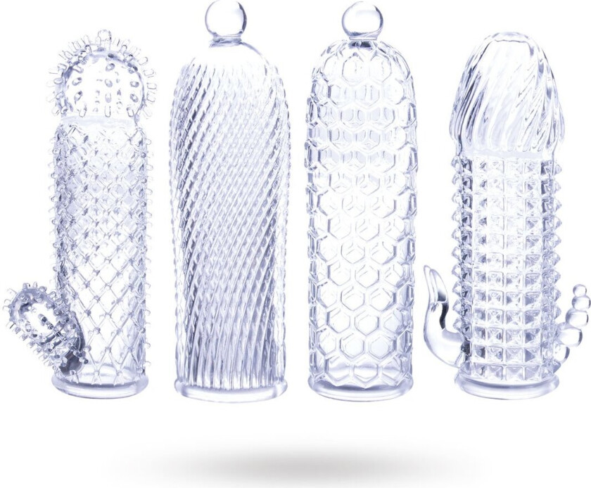 Stretchy Touch 4x Tickler Sleeve Set