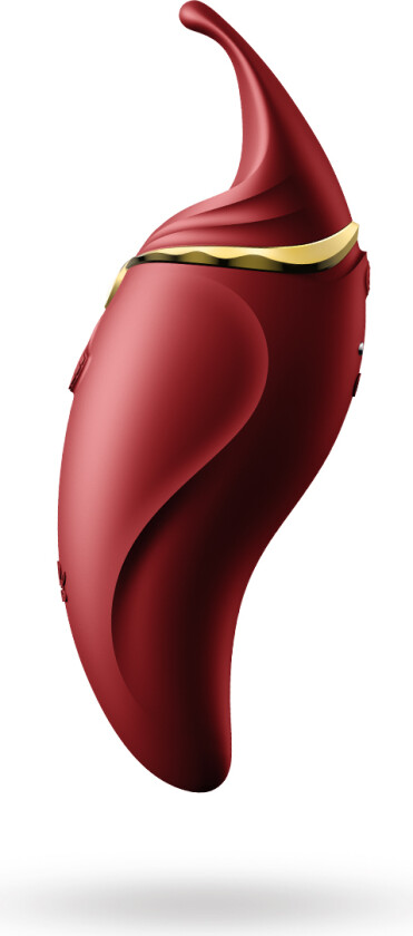 Hero Pulsewave Clitoris Massager - Wine Red