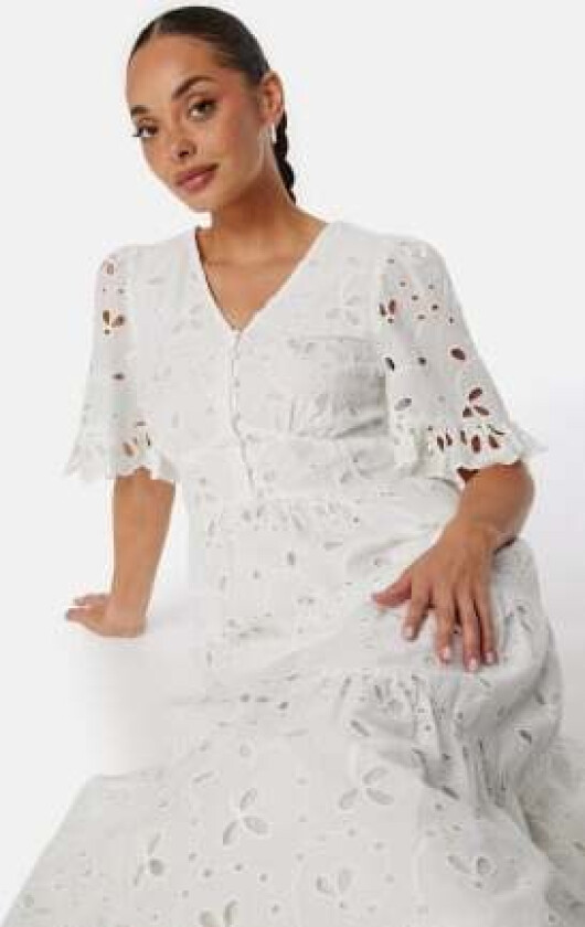 Yaskanikka 2/4 Midi Dress Star White XS
