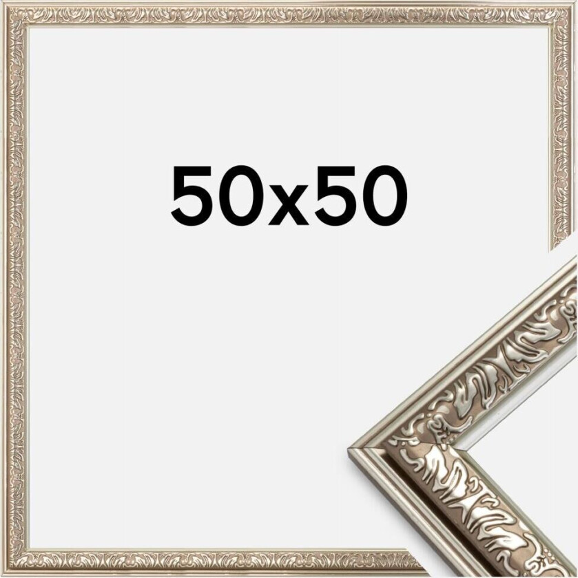 Ramme Nostalgia Sølv 50x50 Cm