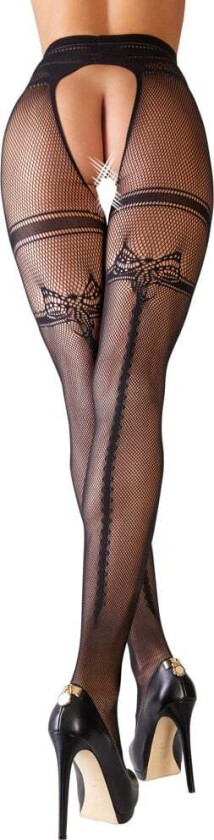 Strømpebukse med Åpent Skritt