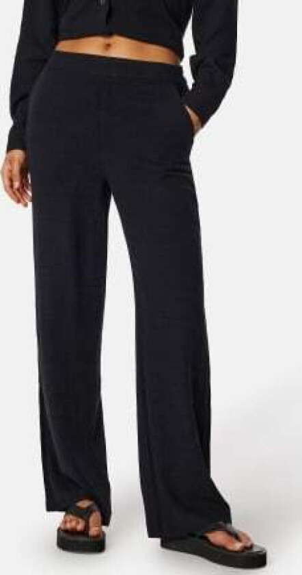 Objsanne Aline Wide Pant Black 42