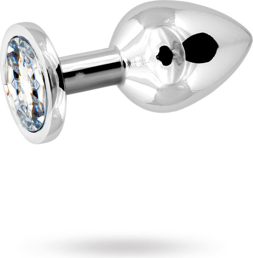 Metal Plug Medium - Silver/Clear