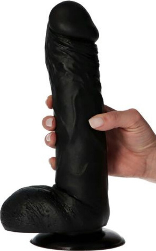 Lucio Dildo Black 28 cm
