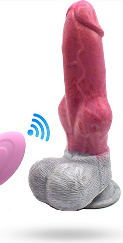 Vibrating Dildo Monster Viby Greedy 22 cm