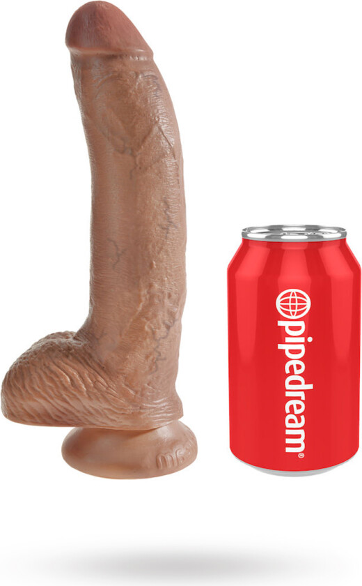 Cock with Balls 23cm - Tan