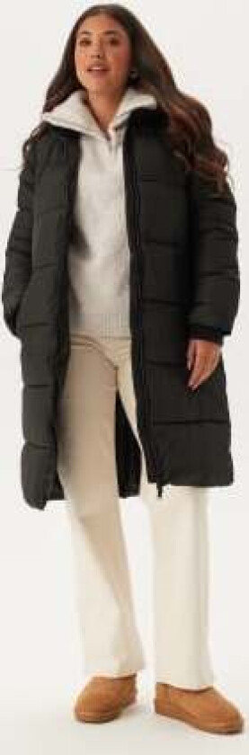 Pcbee New Long Puffer Jacket Black XL