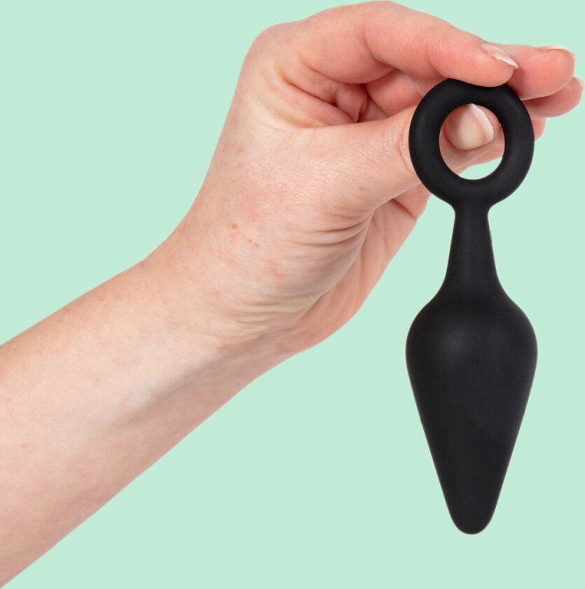 Analplugg med Ring - Medium