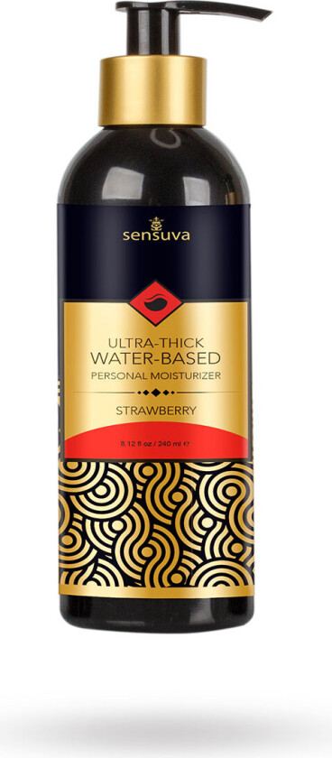 Ultra-Thick Water-based Strawberry Lubricant 240ml