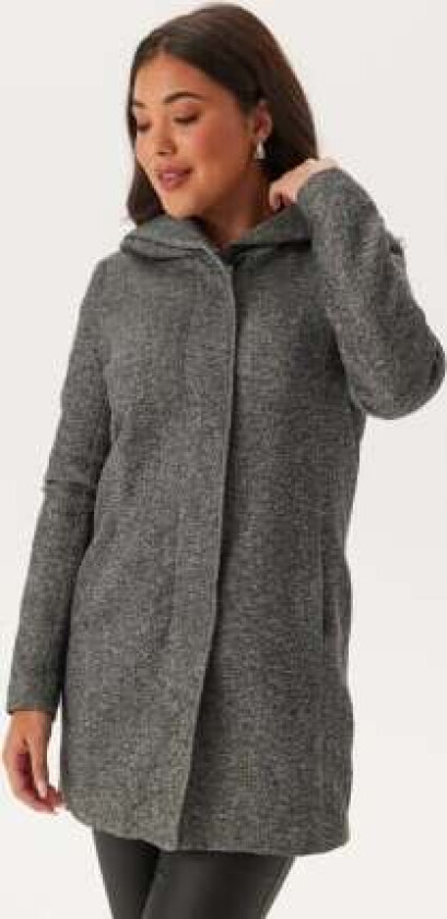 Sedona Light Coat Dark grey melange M
