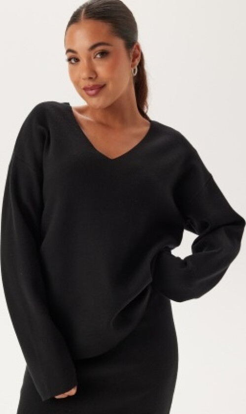 Objreynard V-neck Pullover Noo Black L