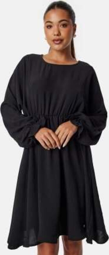 Pcklore Ls O Neck Dress Black XS