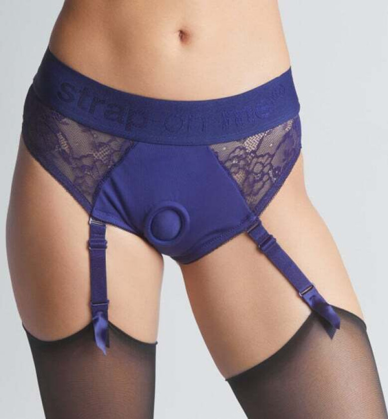 HARNESS LINGERIE DIVA - NIGHT BLUE