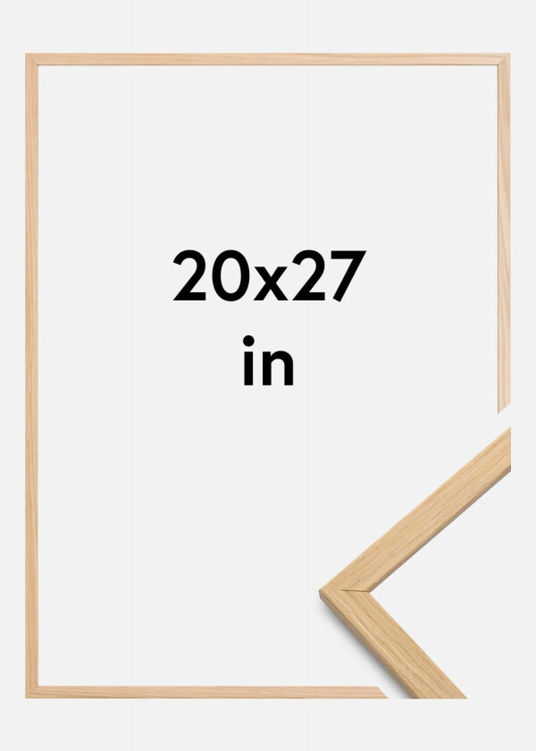 Ramme Edsbyn Akrylglass Eik 20x27 Inches (50,8x68,58 Cm)