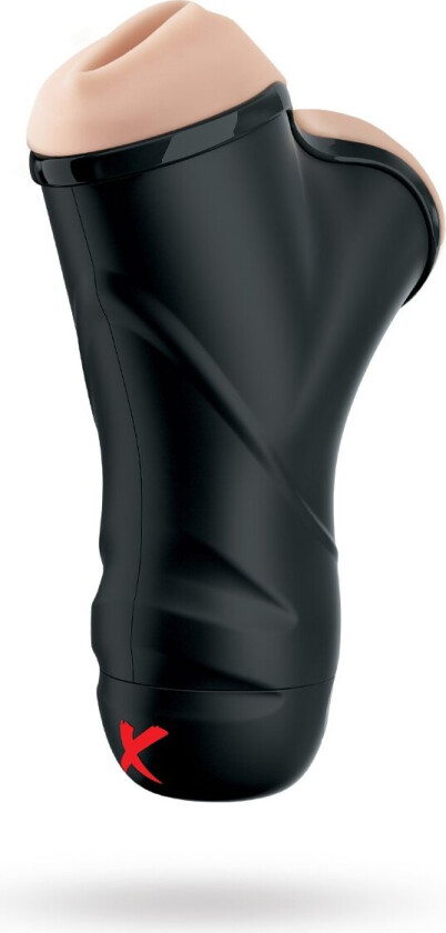 PDX Elite Double Penetration Vibrating Stroker