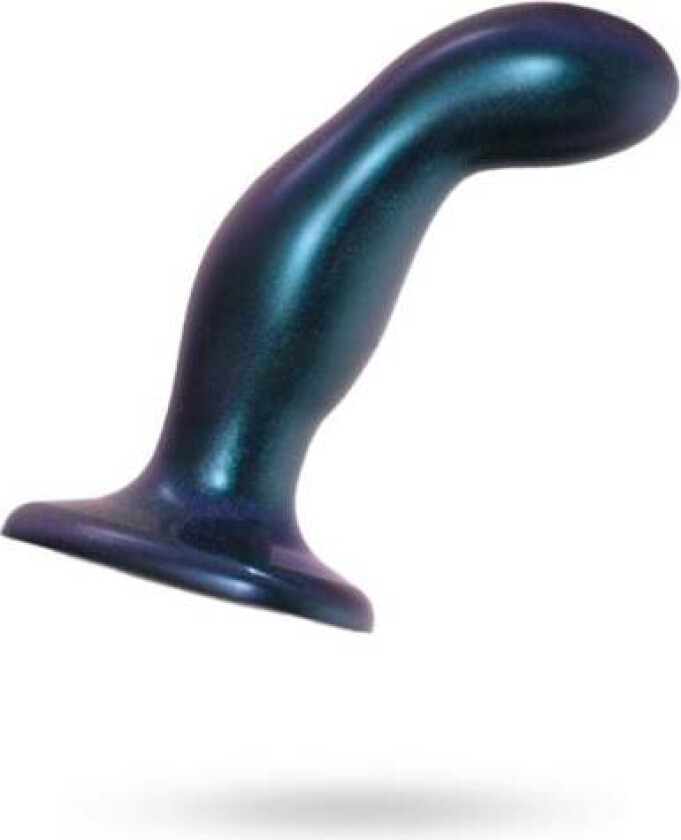 DILDO PLUG SNAKY METALLIC BLUE - M