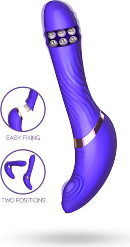 Rayden Detachable Rotating Beads Vibrator With Pulsation