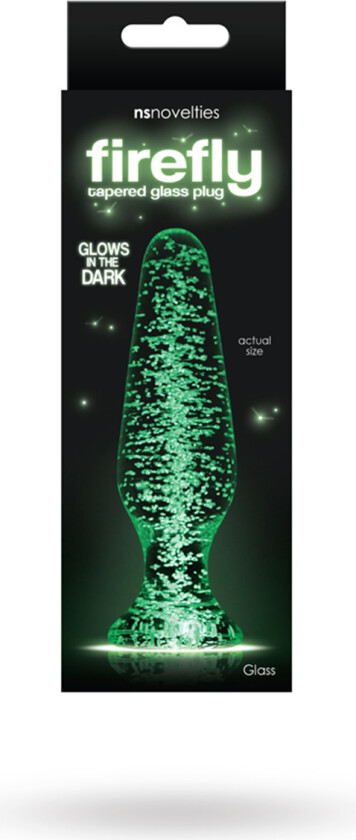 Firefly Glass - Tapered Plug - Clear