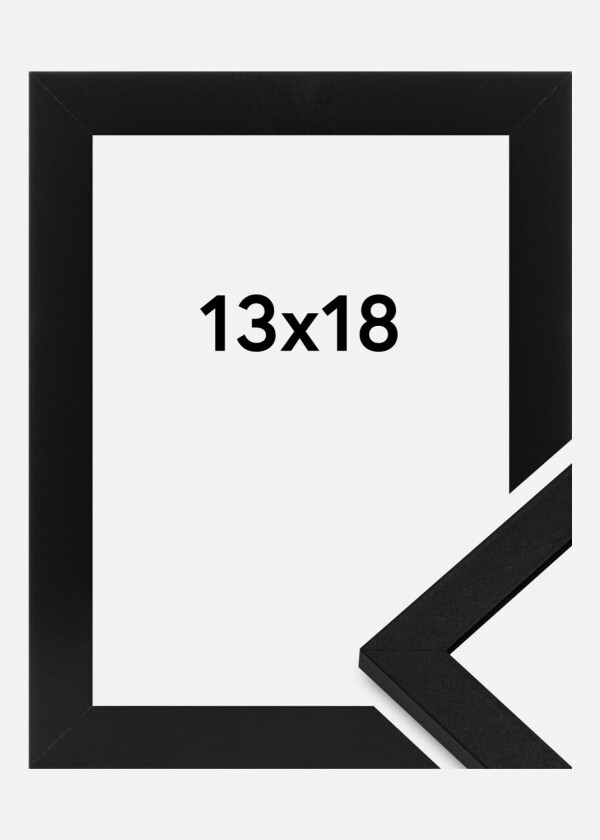 Ramme Bga Classic Akrylglass Svart 13x18 Cm
