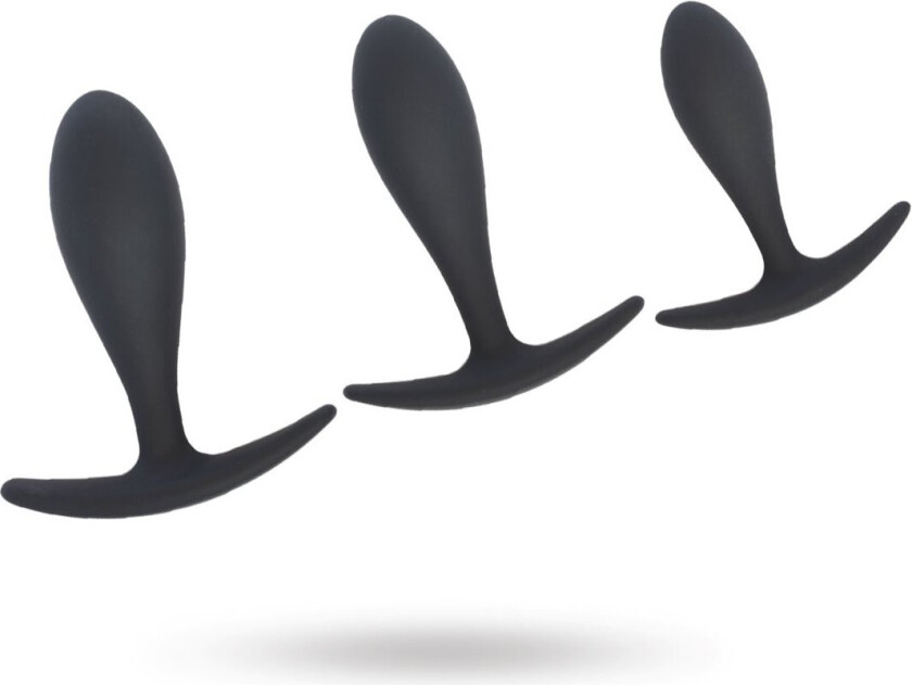 The Perfect Beginner Silicone Butt Plug Set