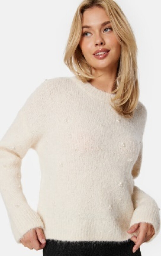 Slfgabriella LS pearl knit Birch M