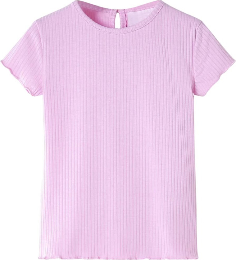 T-skjorte for barn lyserosa 104
