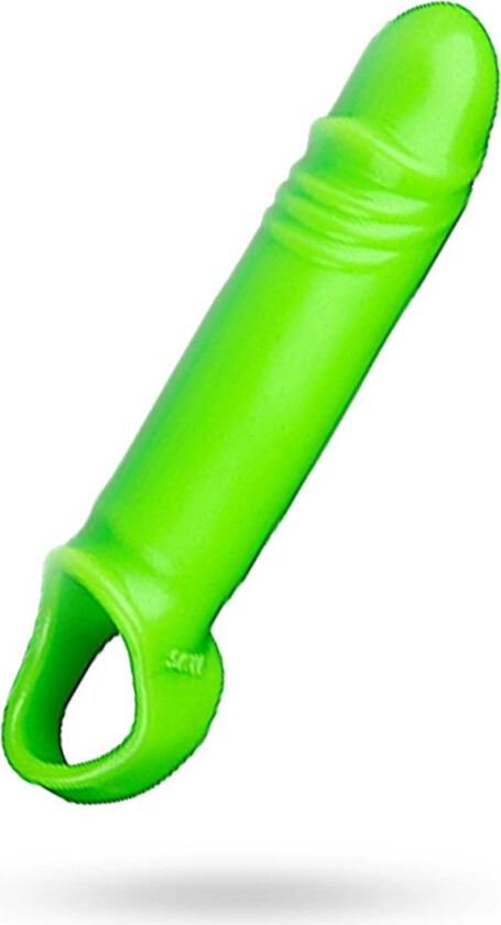 Smooth Stretchy Penis Sleeve - Glow in the Dark