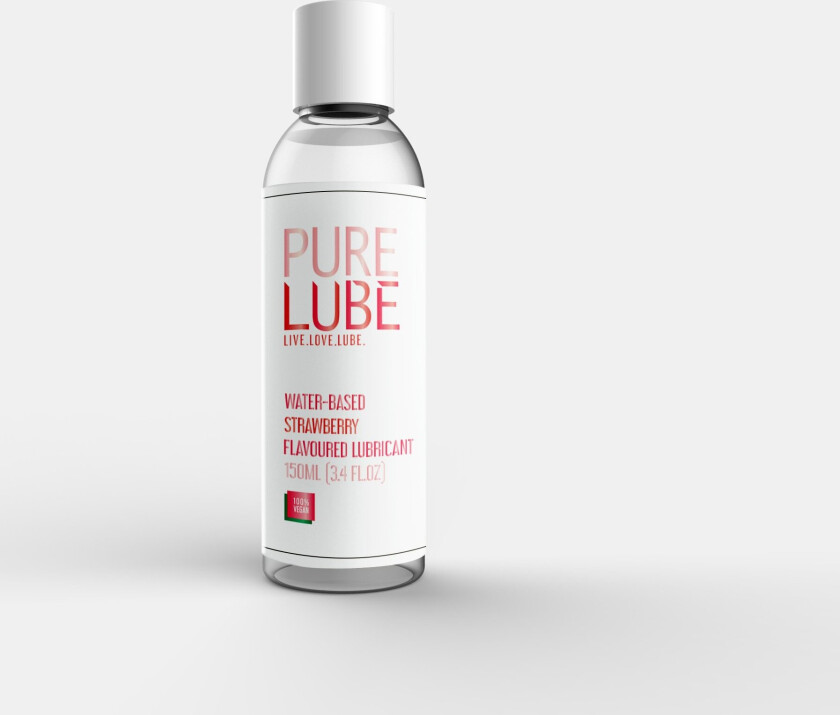 PURE LUBE STRAWBERRY FLAVOURED LUBRICANT 150 ML
