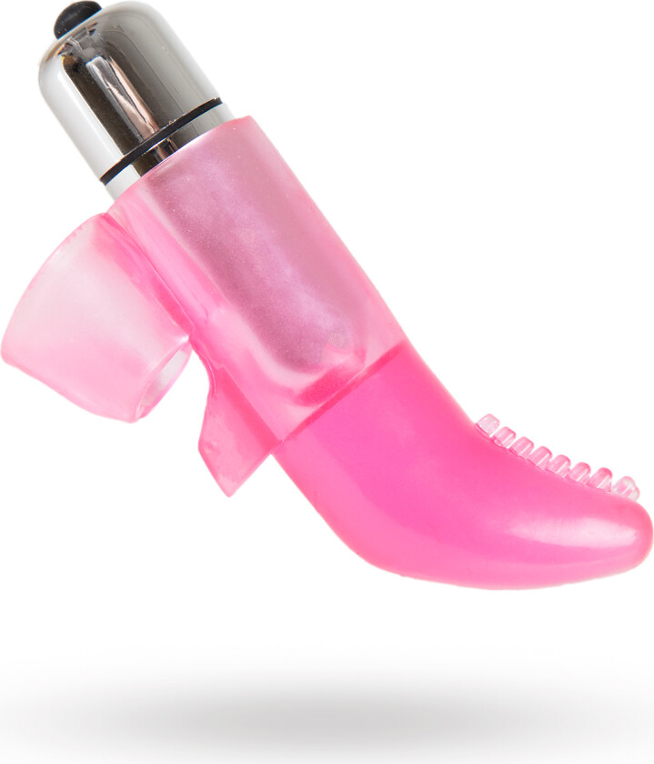 Jelly Fingervibrator med 10-speed Bullet