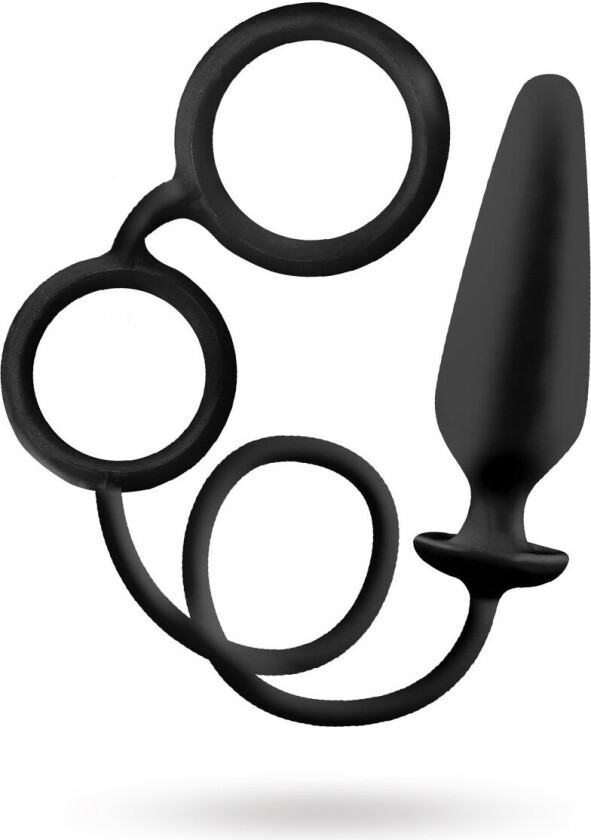 A.K.A - Sergant Hard-On Silicon Cockring & Butt plug