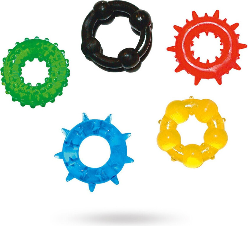 Sex Marathon Rings 5-pcs