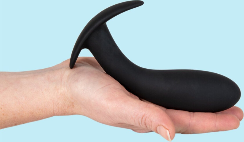 Black Silicone Anal Plug