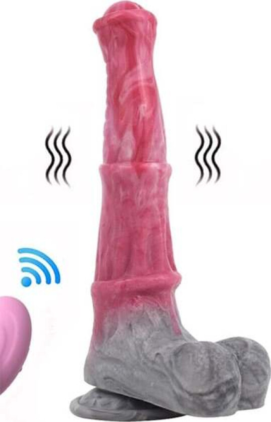 Vibrating Monster Dildo Elephy 24,5cm