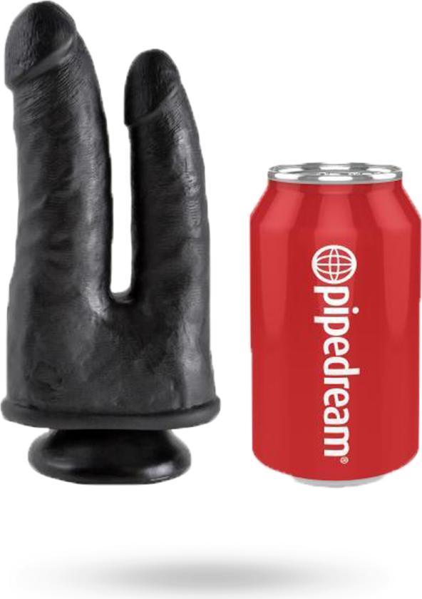 KING COCK BLACK DOUBLE PENETRATOR