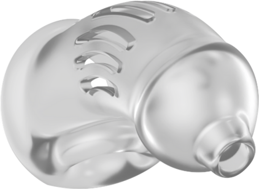 MANCAGE #29 TPE Chastity Cage Clear