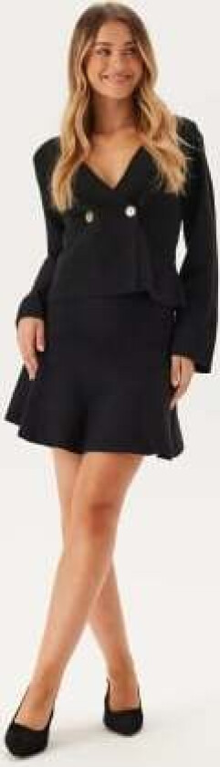 Vizarah Knit Cardigan Black L