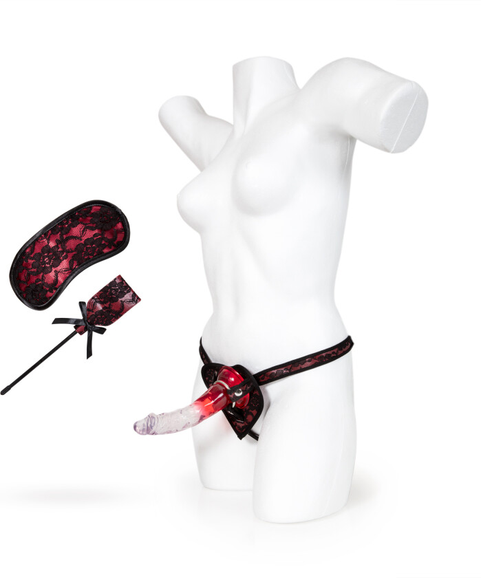 Luxury Strap-on Pleasure Kit - 16 cm Dildo
