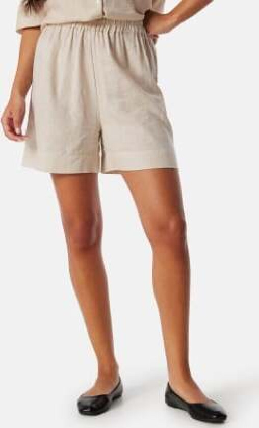 Onltokyo Linen Blend Shorts Moonbeam XL