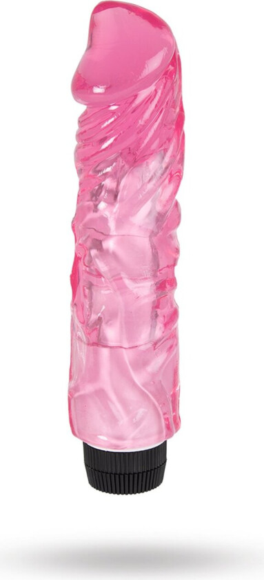 22cm Thick Realistic Vibrating Dong - Rosa