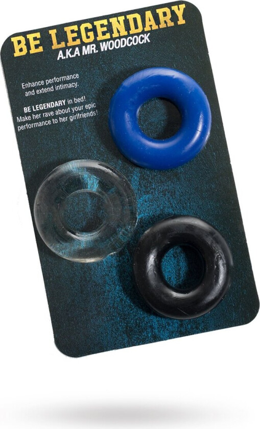 A.K.A MR WOODCOCK 3x C-RINGS