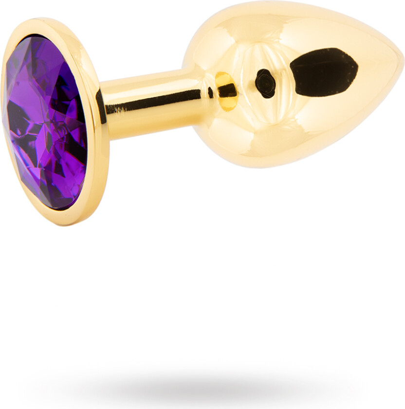 Metal Plug Small - Gold/Purple