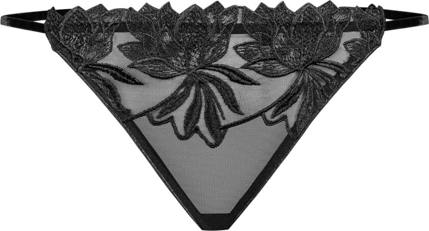 Truse av tyll med broderi