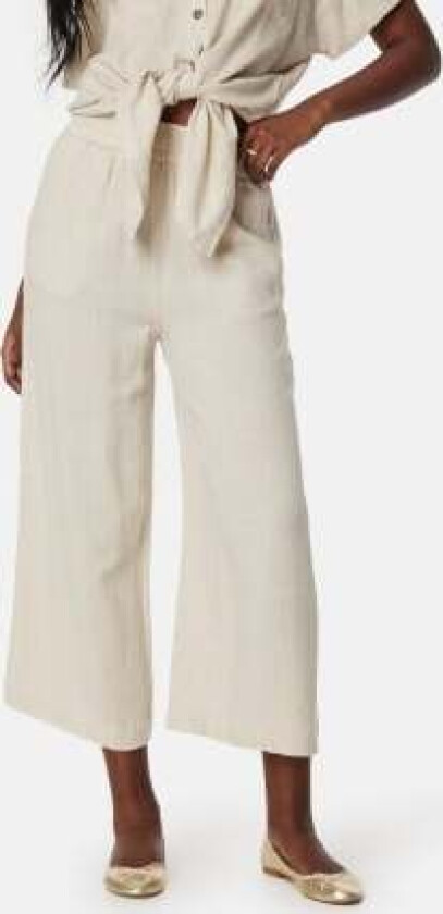 Pcvinsty HW Linen Culotte Oatmeal S