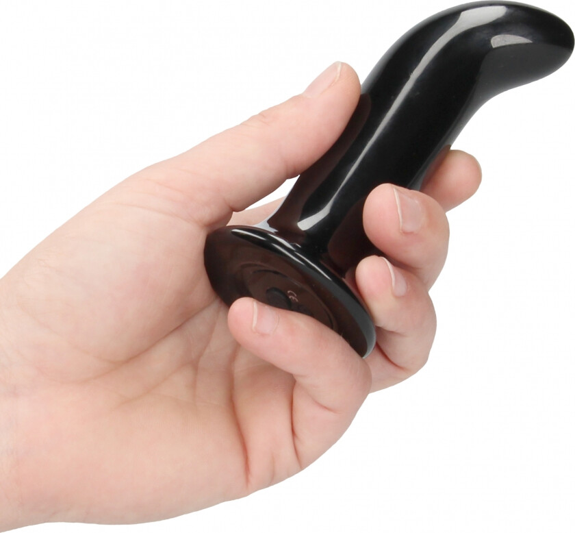 Prickly Rechargeable Glass Vibrator With Suction Cup and Remote