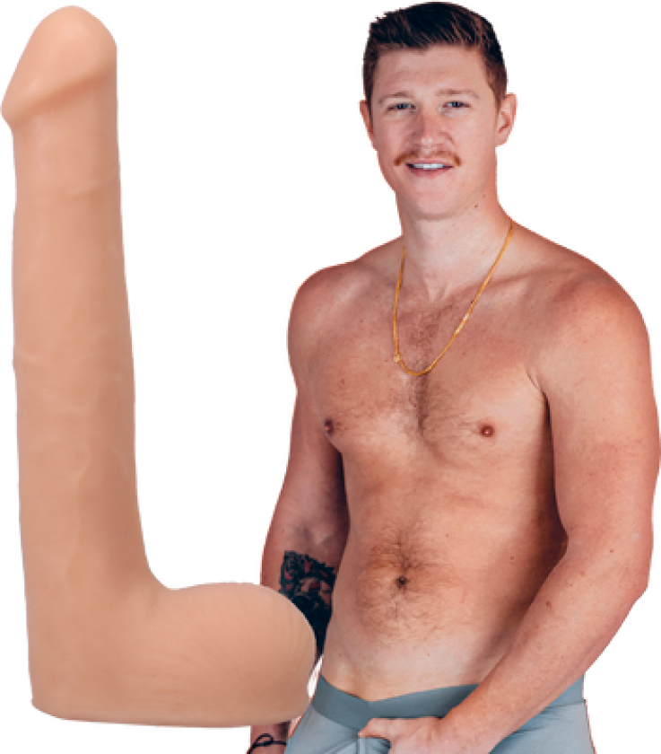 Oliver Flynn Realistic ULTRASKYN Dildo 25 cm - Vanilla